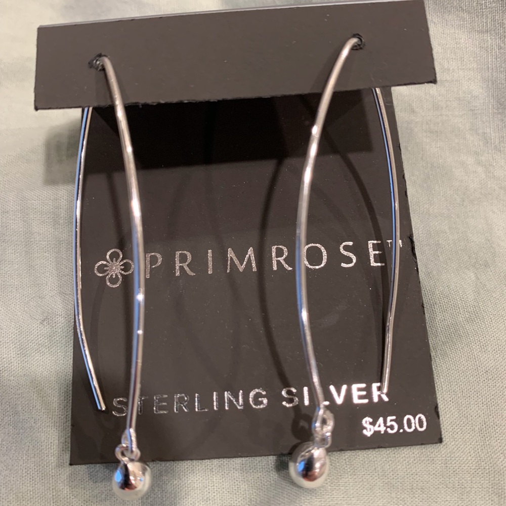 Primrose Sterling Silver earnings. NWT!